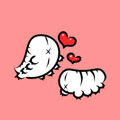 Simple Drawing with block colours.