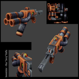 Quake 2 weapon model.