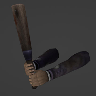 Baseball bat viewmodel.