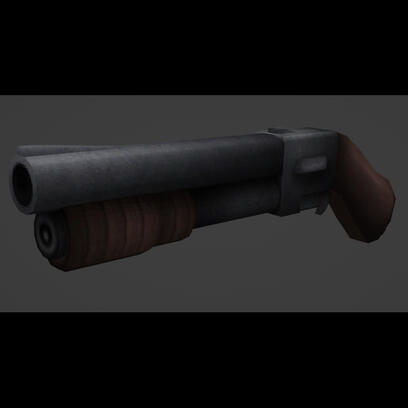 Shotgun viewmodel.