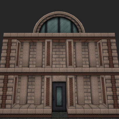 Work in progress screenshot for a neoclassical-inspired set of motifs.
